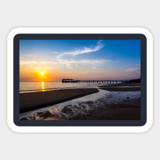 Malaysia Island sunrise Sticker